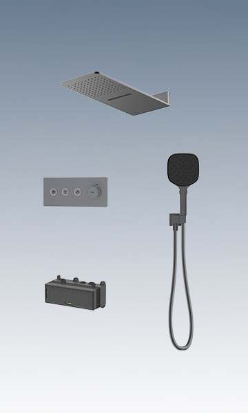 幻趣三功能暗装（枪灰）